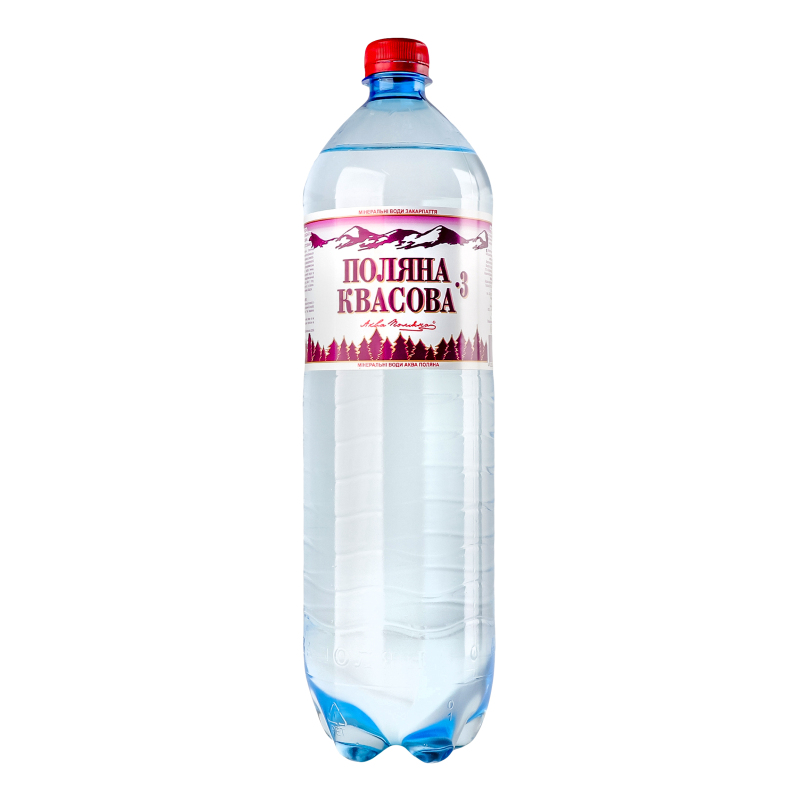 Вода мінеральна 1,5л Поляна Квасова п/б