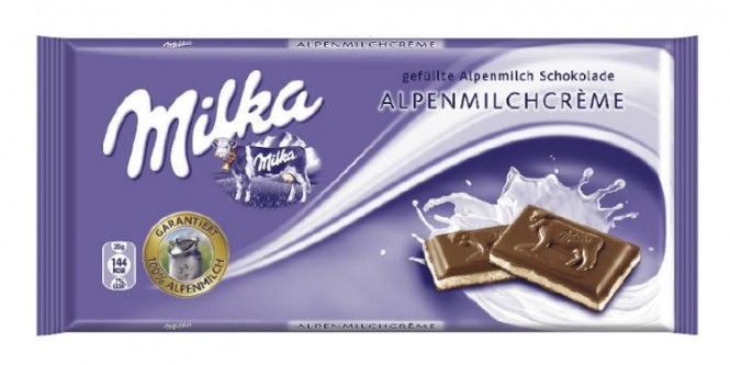 Шоколад 100г Мілка молочний з кремом