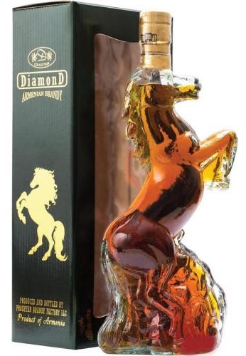 Бренді 0,5л Кінь 5 зірок 40%