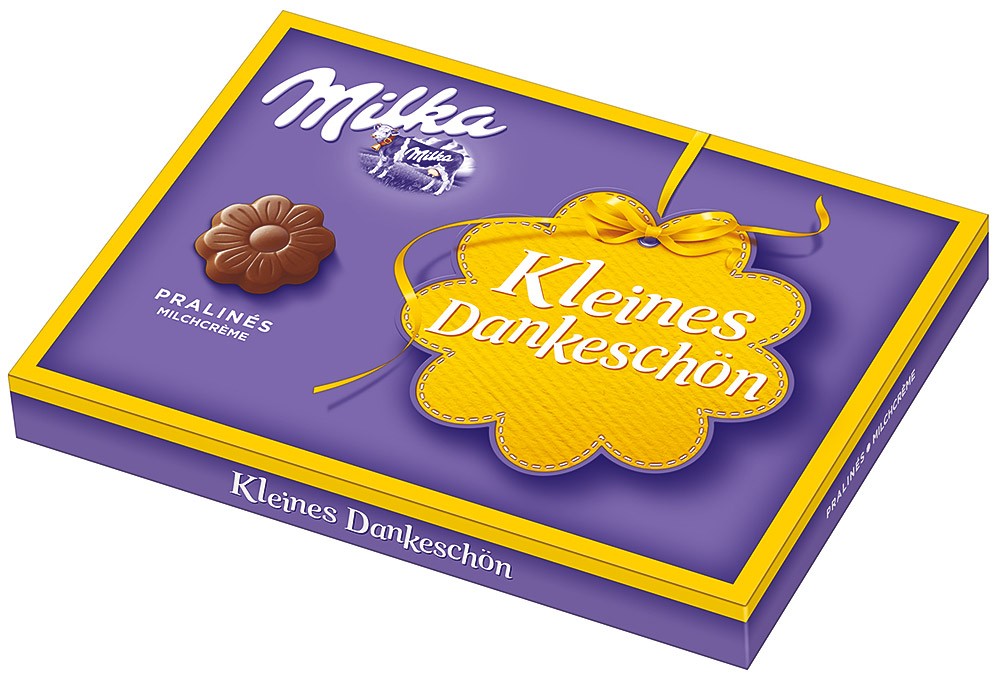 Цукерки 110г Мілка Данкешон молочний крем