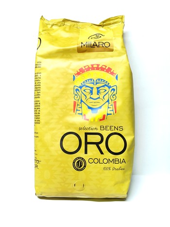 Кава 1кг зерно Міларо Колумбія Оро 100А