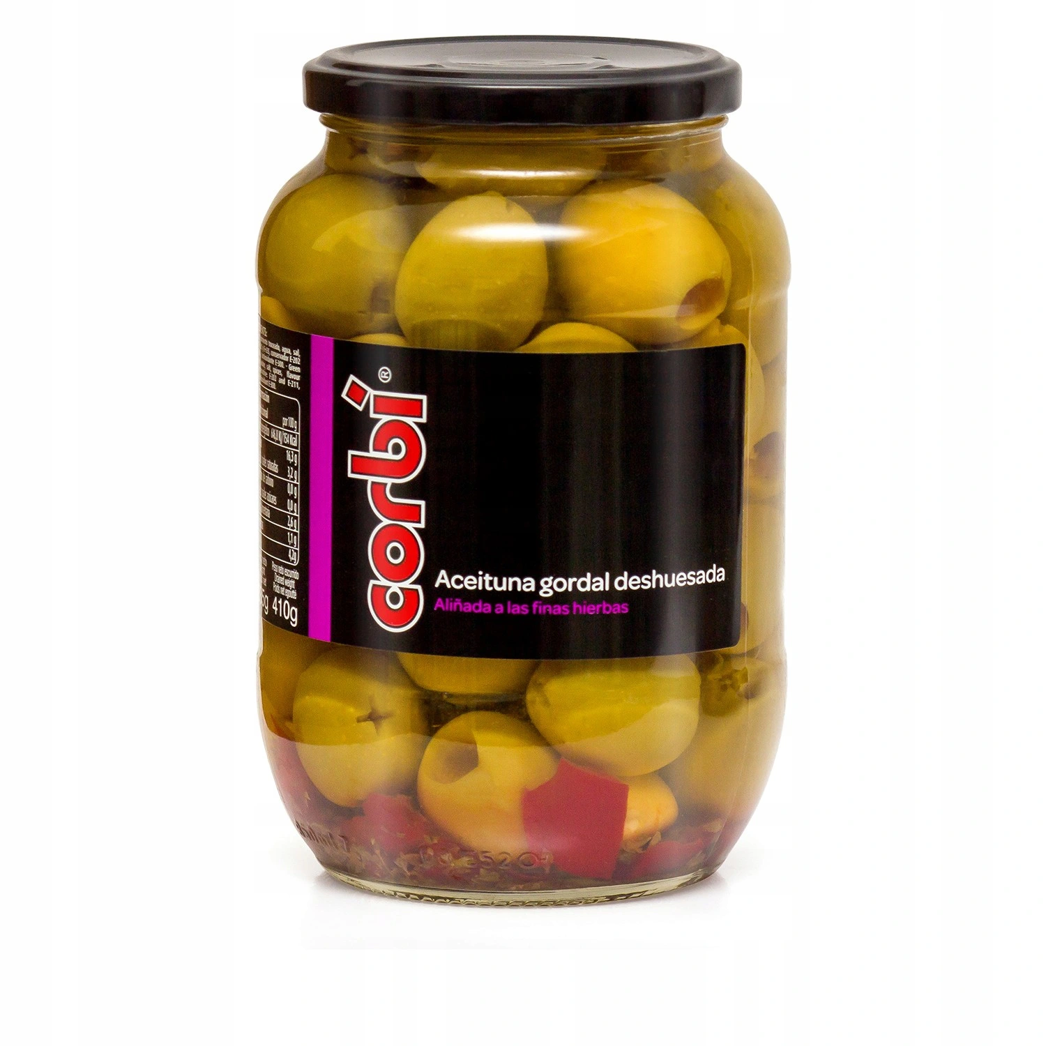 Оливки зелені 835г Корбі гіганти  б/к с/б