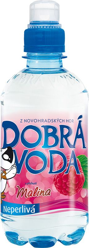 Вода мінеральна 0,33л Добра Вода Малина негазована п/б
