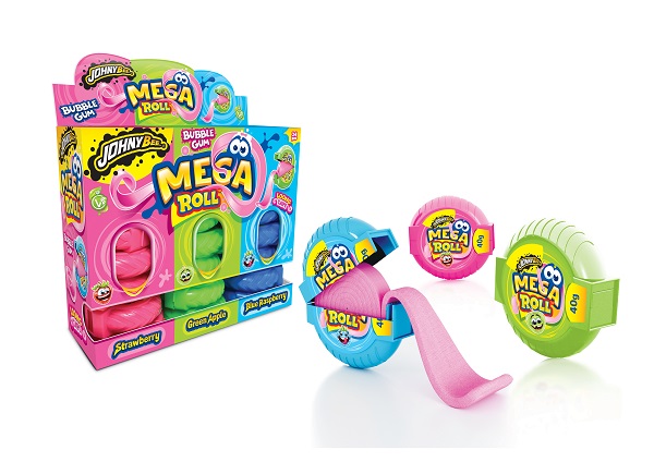 Жувальна гумка 40г Джонні Бі Мега ролл