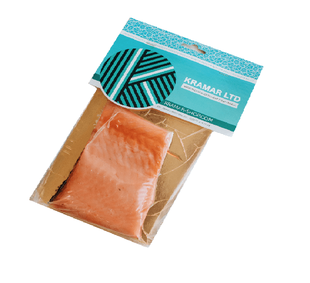 Лосось 1кг Крамлайн шматок на шкірі (48557)
