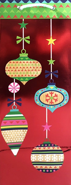 Пакет для пляшки 36*13*13,5 Прикраси