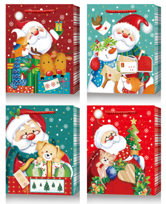 Пакет 18*23*8 Улюбленці Санти