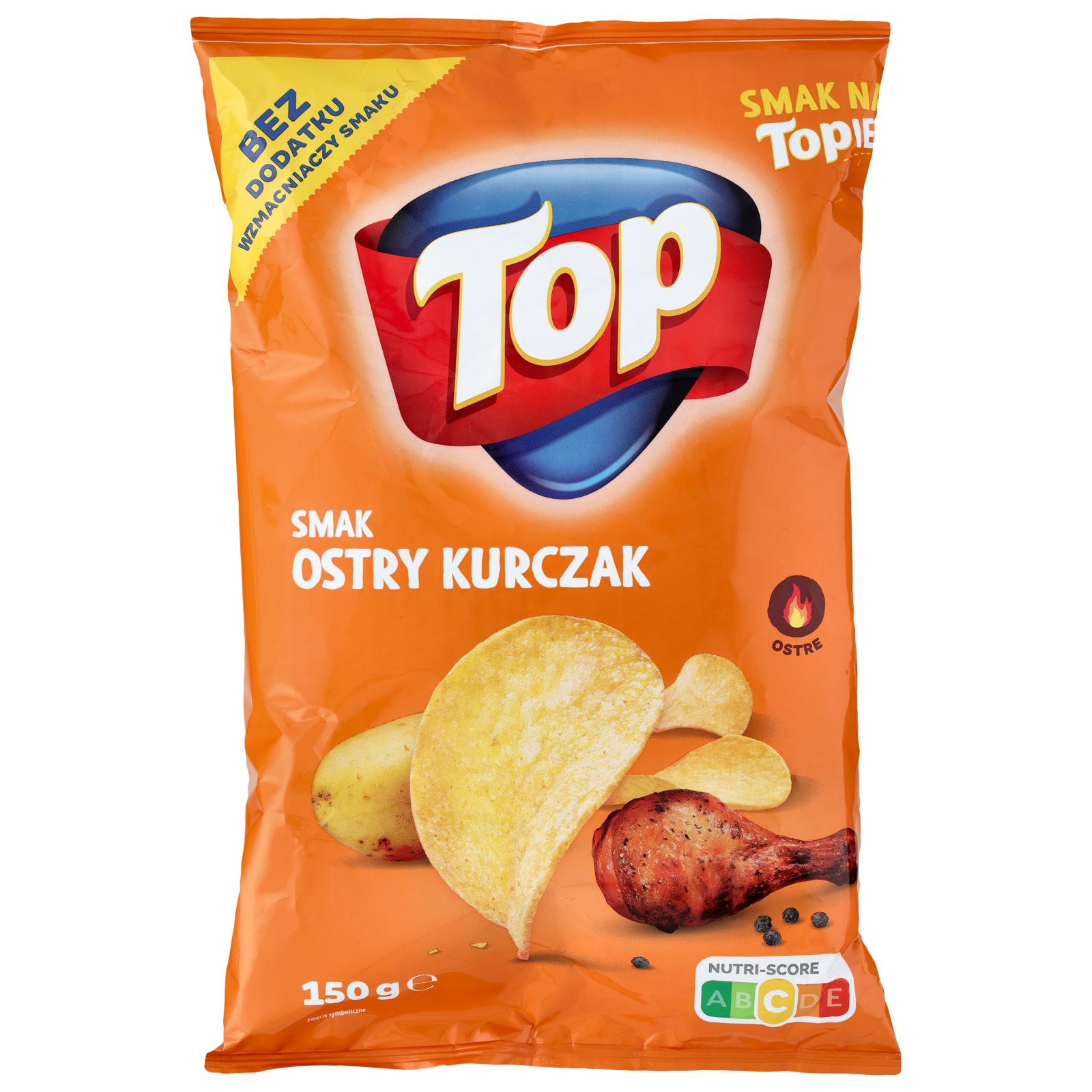 Чіпси 150г Топ гострі з куркою