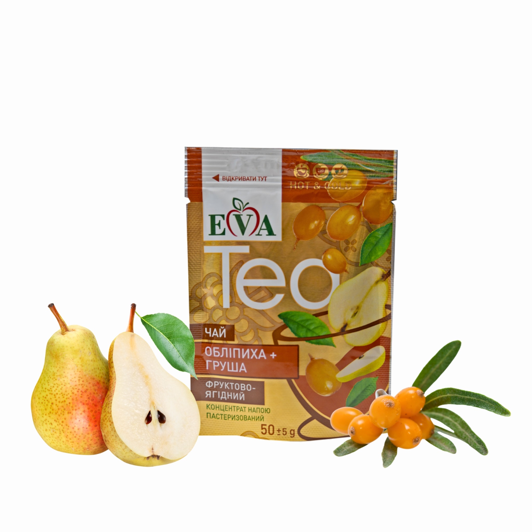 Чай 50г Єва обліпиха та груша