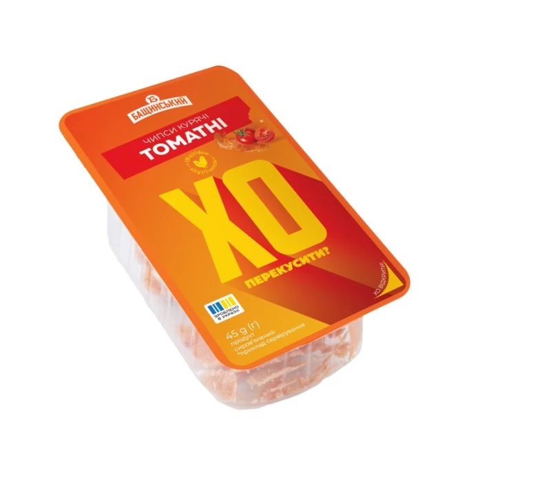Чіпси курячі 50г ХО томат