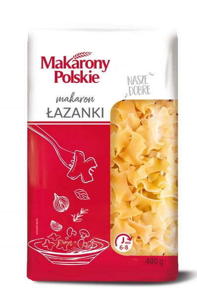Макарони 400г Макарони Польські Лазанка