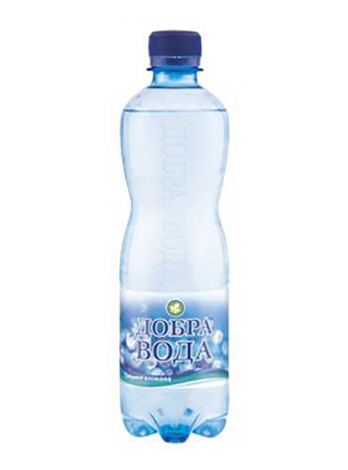 Вода мінеральна 0,5л Добра Вода сильногазована п/б