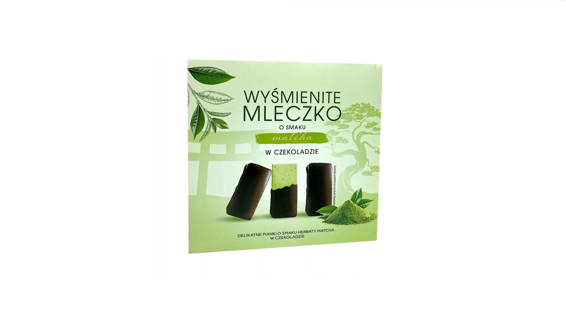 Цукерки 380г Маджамі Пташине Молоко матча