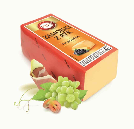 Сир 1кг Рікі Замойський 45% (70347)