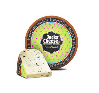 Сир Гауда 1кг Джек Чіз дубайський шоколад 50%(70348)