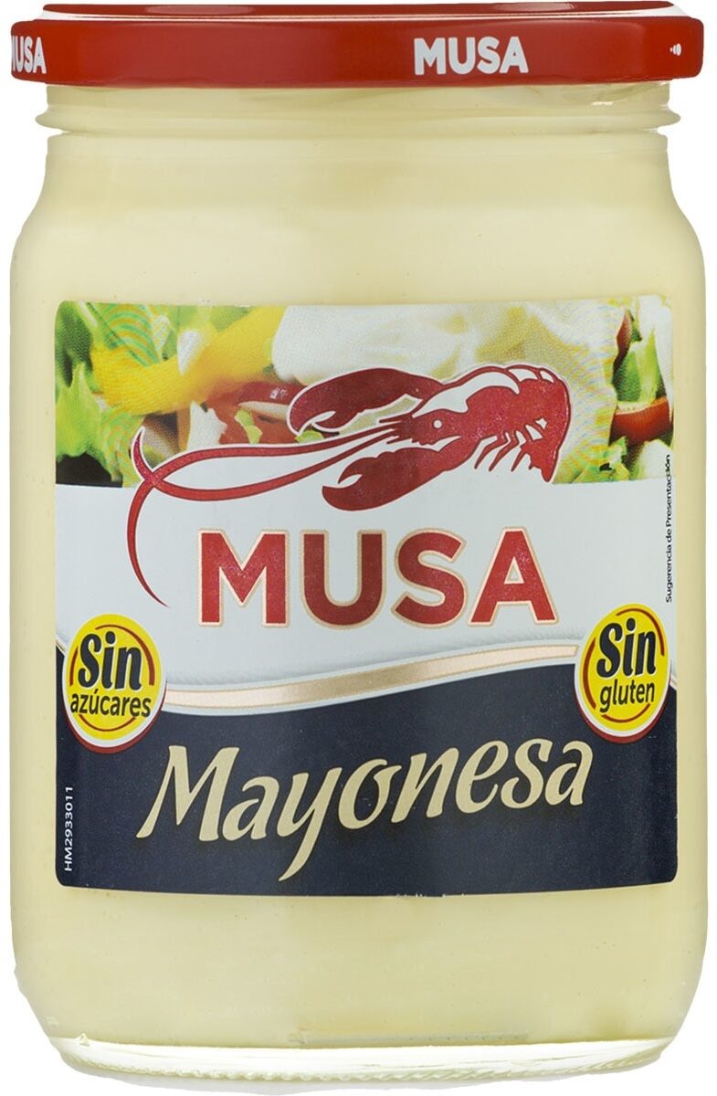 Майонез 450мл Муса без цукру та глютену с/б