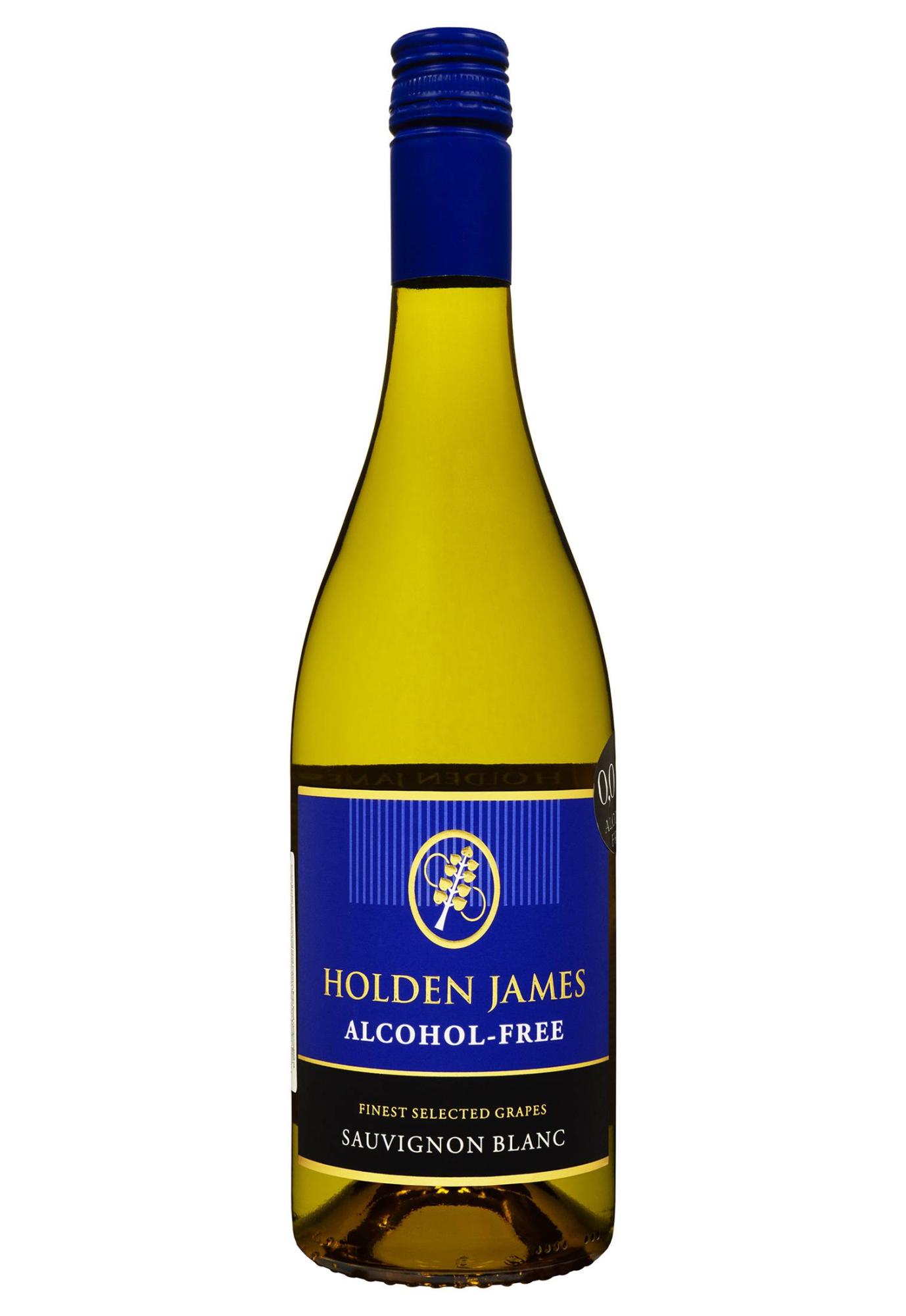 Вино Безалкогольне 0,75л Холден Джеймс Совінйон Блан  н/солодке біле 0%