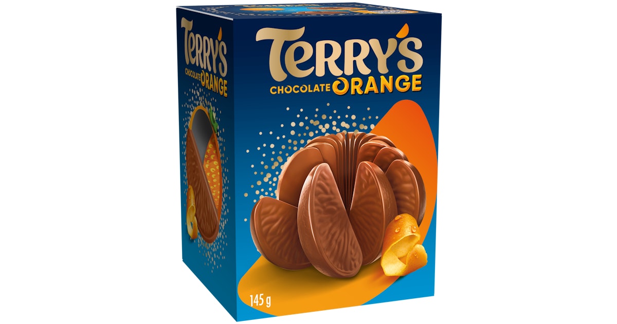 Шоколад 145г Террі Орандж молочний зі смаком апельсину