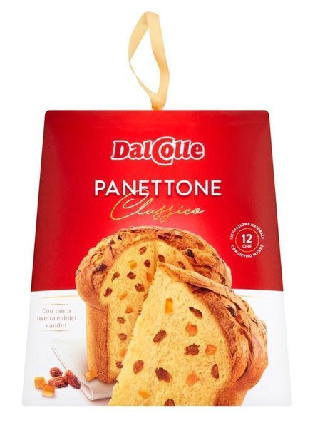 Панетонне 500г Дал Колле з родзинками та цукатами