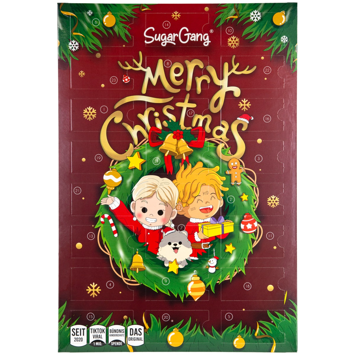 Адвент календар 218г Шугар  Генг Мері Крісмас