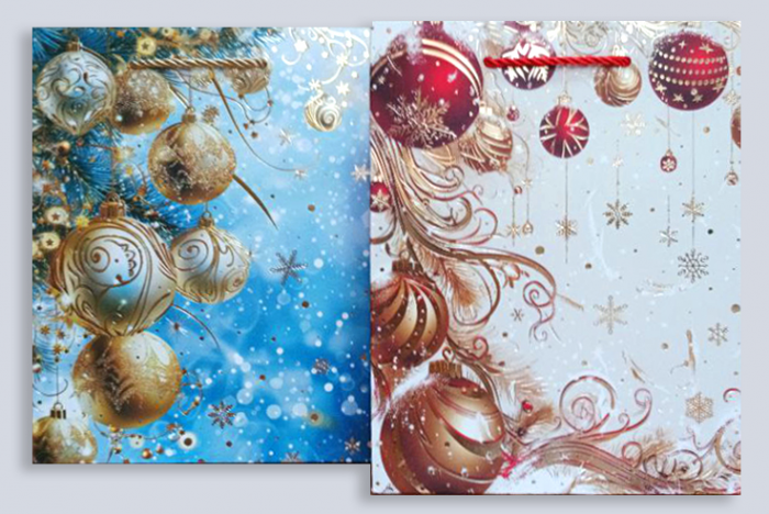 Пакет 26*32*10 Зимові прикраси