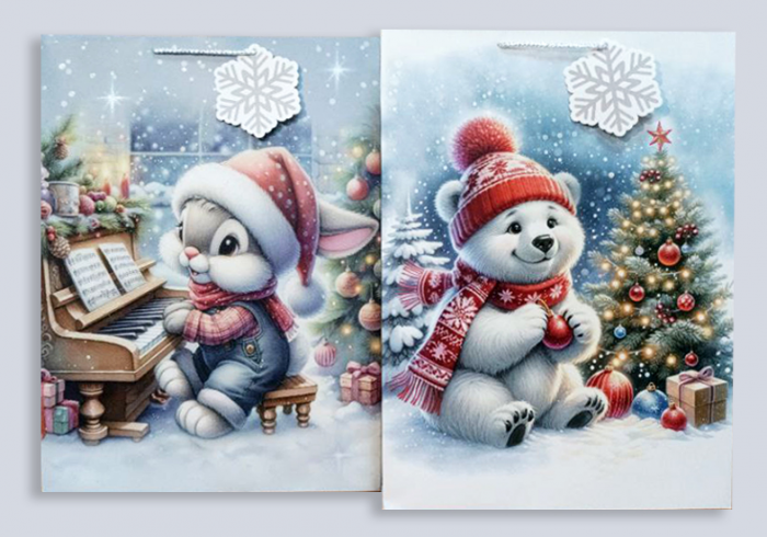 Пакет 32*44*20 Мелодія зими