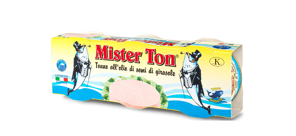 Тунець 80г Містер Тон в соняшниковій олії ж/б