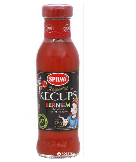 Кетчуп 330г Спільва для дітей с/б