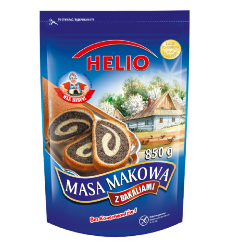 Макова масса 850г Хеліо т/п