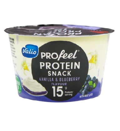 Десерт сирковий протеїновий 175г Профіл ваніль та чорниця без цукру та лактози