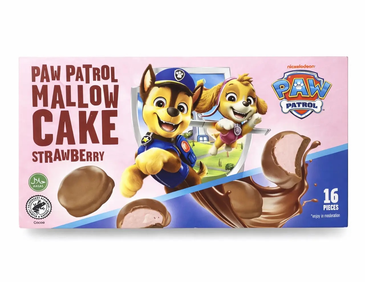 Печиво 200г Щенячий патруль полуничний торт