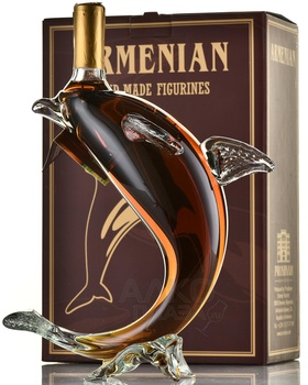 Бренді 0,5л Прошан Дельфін 5 років 40%