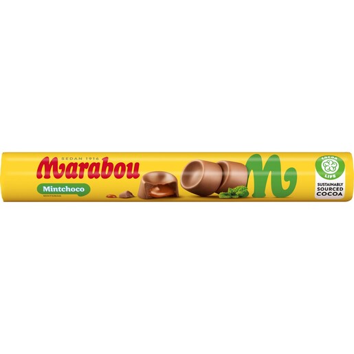 Цукерки 78г Марабо молочний шоколад з мятою