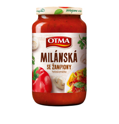 Соус 350г Отма Міланська з грибами с/б