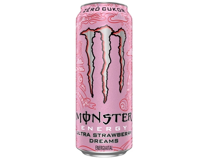 Напій енергетичний 500мл Монстер Полунична мрія ж/б