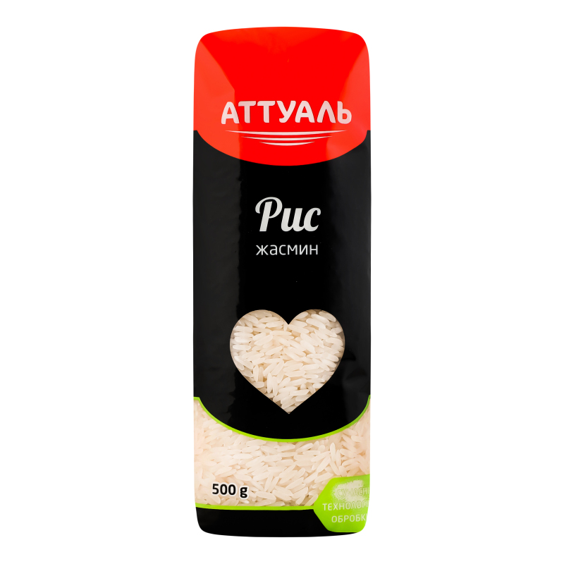 Рис 500г Аттуаль Жасмін м/уп
