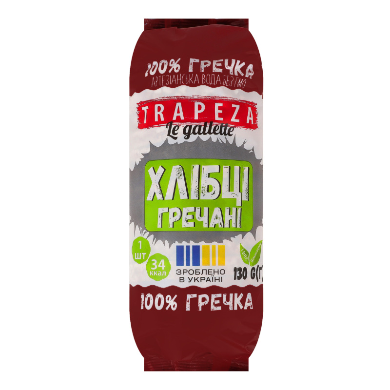 Хлібці гречані 130г Трапеза