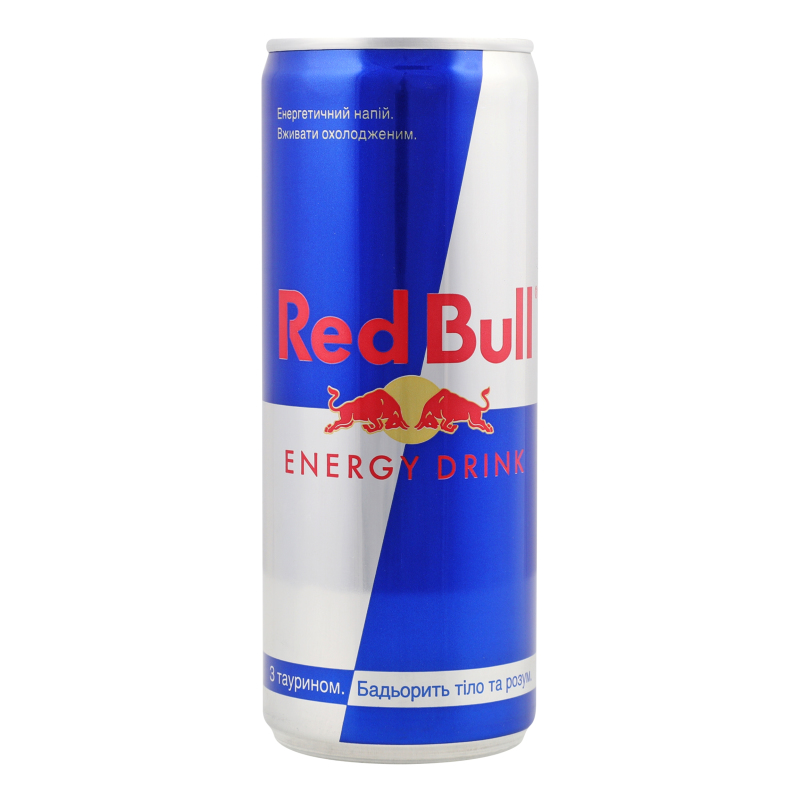 Напій енергетичний 0,25мл  Red Bull ж/б